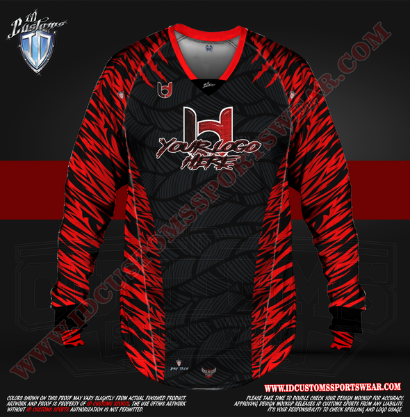 Custom Sports Wear Semi Pro Paintball Custom Sublimated Jersey Semi Pro Paintball Shirt Texas United States ID Custom Sports Wear Pro Paintball Full Custem Sublimated Jersey Reg Paintball Pro Paintball Red Tiger Paintball Pro Shirt