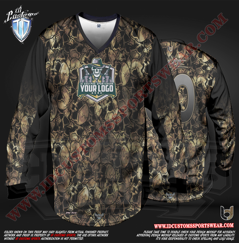 Custom Sports Wear Semi Pro Paintball Custom Sublimated Jersey Semi Pro Paintball Shirt Texas United States ID Custom Sports Wear Pro Paintball Full Custem Sublimated Jersey Reg Paintball Pro Paintball The Skulls Paintball Shirt