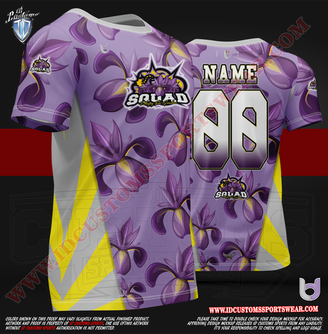 Iris Boom Squat Custom T-Shirts