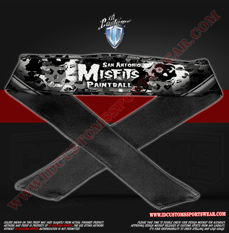 San Antonio Misfits Headband or Headwrap
