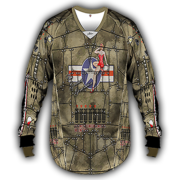 Blood In The Skull Reg Paintball Shirt – ID Customs SportsWear