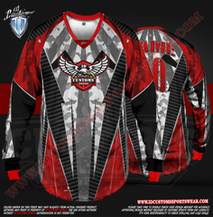 Custom Sports Wear Semi Pro Paintball Custom Sublimated Jersey Semi Pro Paintball Shirt Texas United States ID Custom Sports Wear Pro Paintball Full Custem Sublimated Jersey Reg Paintball Pro Paintball Just Fly Paintball Pro Shirt