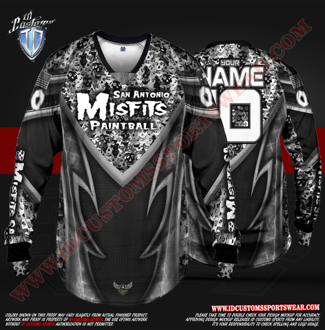 San Antonio Misfits Paintball Pro Shirt (Copy)