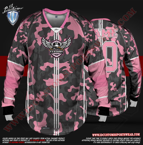 Custom Sports Wear Semi Pro Paintball Custom Sublimated Jersey Semi Pro Paintball Shirt Texas United States ID Custom Sports Wear Pro Paintball Full Custem Sublimated Jersey Reg Paintball Pro Paintball Pink Power Paintball Shirt