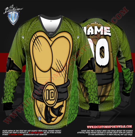 Custom Sports Wear Semi Pro Paintball Custom Sublimated Jersey Semi Pro Paintball Shirt Texas United States ID Custom Sports Wear Pro Paintball Full Custem Sublimated Jersey Reg Paintball Pro Paintball TNMNT Mikey Paintball Pro Shirt