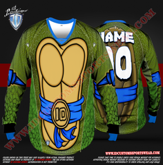 Custom Sports Wear Semi Pro Paintball Custom Sublimated Jersey Semi Pro Paintball Shirt Texas United States ID Custom Sports Wear Pro Paintball Full Custem Sublimated Jersey Reg Paintball Pro Paintball TNMNT Leonardo Paintball Pro Shirt