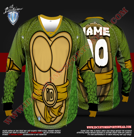 Custom Sports Wear Semi Pro Paintball Custom Sublimated Jersey Semi Pro Paintball Shirt Texas United States ID Custom Sports Wear Pro Paintball Full Custem Sublimated Jersey Reg Paintball Pro Paintball TNMNT Michelangelo Paintball Pro Shirt