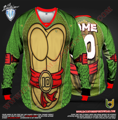 Custom Sports Wear Semi Pro Paintball Custom Sublimated Jersey Semi Pro Paintball Shirt Texas United States ID Custom Sports Wear Pro Paintball Full Custem Sublimated Jersey Reg Paintball Pro Paintball TNMNT Raphael Paintball Pro Shirt