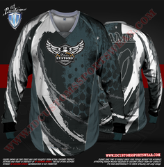 Custom Sports Wear Semi Pro Paintball Custom Sublimated Jersey Semi Pro Paintball Shirt Texas United States ID Custom Sports Wear Pro Paintball Full Custem Sublimated Jersey Reg Paintball Pro Paintball The Wave Paintball Pro Shirt