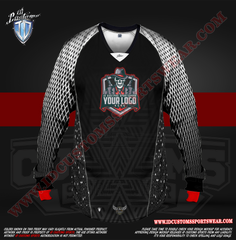 Custom Sports Wear Semi Pro Paintball Custom Sublimated Jersey Semi Pro Paintball Shirt Texas United States ID Custom Sports Wear Pro Paintball Full Custem Sublimated Jersey Reg Paintball Pro Paintball Evils Paintball Shirt
