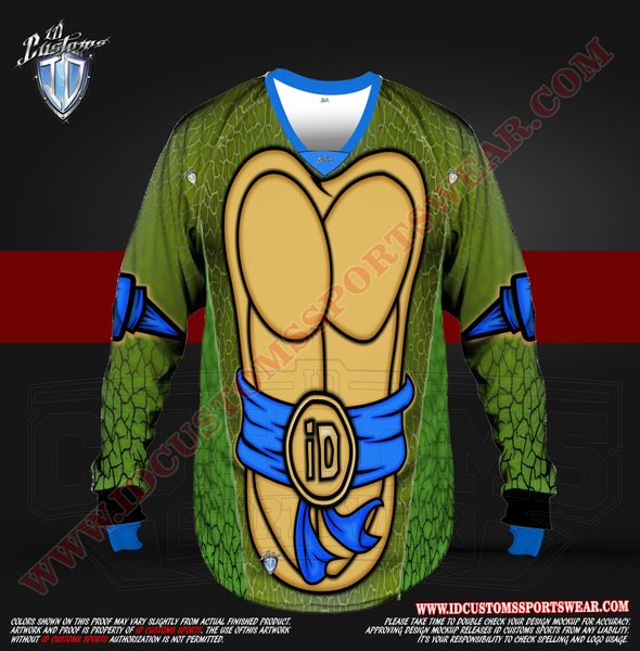 Custom Sports Wear Semi Pro Paintball Custom Sublimated Jersey Semi Pro Paintball Shirt Texas United States ID Custom Sports Wear Pro Paintball Full Custem Sublimated Jersey Reg Paintball Pro Paintball TNMNT Leonardo Paintball Pro Shirt