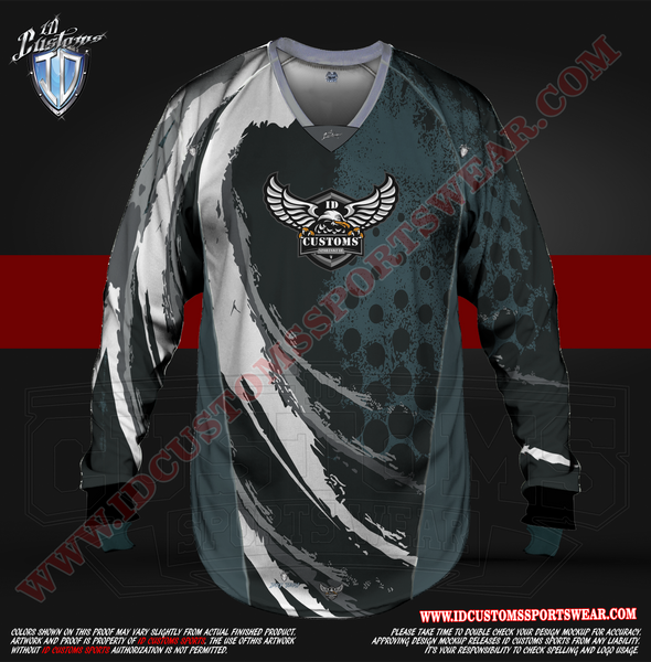 Custom Sports Wear Semi Pro Paintball Custom Sublimated Jersey Semi Pro Paintball Shirt Texas United States ID Custom Sports Wear Pro Paintball Full Custem Sublimated Jersey Reg Paintball Pro Paintball The Wave Paintball Pro Shirt