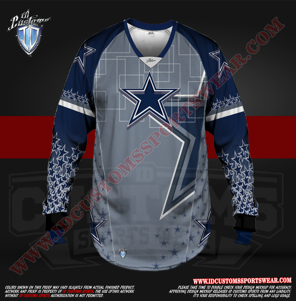 Custom Sports Wear Semi Pro Paintball Custom Sublimated Jersey Semi Pro Paintball Shirt Texas United States ID Custom Sports Wear Pro Paintball Full Custem Sublimated Jersey Reg Paintball Pro Paintball Cowboys Paintball Pro Shirt