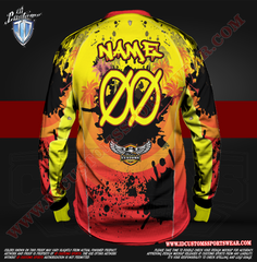 Custom Sports Wear Semi Pro Paintball Custom Sublimated Jersey Semi Pro Paintball Shirt Texas United States ID Custom Sports Wear Pro Paintball Full Custem Sublimated Jersey Reg Paintball Pro Paintball Carnival Paintball Shirt