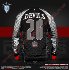 Custom Sports Wear Semi Pro Paintball Custom Sublimated Jersey Semi Pro Paintball Shirt Texas United States ID Custom Sports Wear Pro Paintball Full Custem Sublimated Jersey Reg Paintball Pro Paintball Evils Paintball Shirt