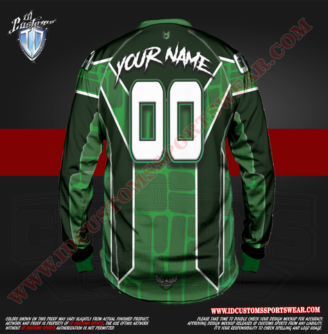 Custom Sports Wear Semi Pro Paintball Custom Sublimated Jersey Semi Pro Paintball Shirt Texas United States ID Custom Sports Wear Pro Paintball Full Custem Sublimated Jersey Reg Paintball Pro Paintball The Greenish Paintball Shirt