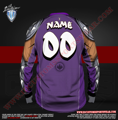 Custom Sports Wear Semi Pro Paintball Custom Sublimated Jersey Semi Pro Paintball Shirt Texas United States ID Custom Sports Wear Pro Paintball Full Custem Sublimated Jersey Reg Paintball Pro Paintball TNMNT Shredder Paintball Shirt