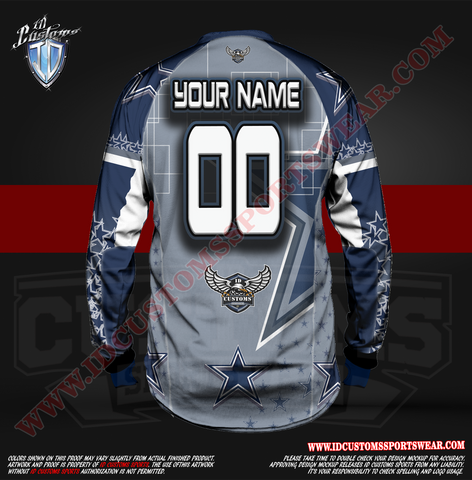 Custom Sports Wear Semi Pro Paintball Custom Sublimated Jersey Semi Pro Paintball Shirt Texas United States ID Custom Sports Wear Pro Paintball Full Custem Sublimated Jersey Reg Paintball Pro Paintball Cowboys Paintball Pro Shirt