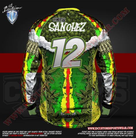 Custom Sports Wear Semi Pro Paintball Custom Sublimated Jersey Semi Pro Paintball Shirt Texas United States ID Custom Sports Wear Pro Paintball Full Custem Sublimated Jersey Reg Paintball Pro Paintball Puff Puff and Pass Paintball Shirt