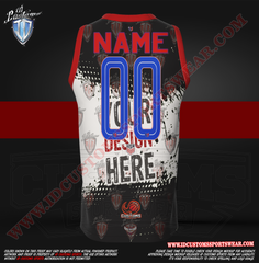 Fully sublimated basketball uniforms. Heres the process, print on