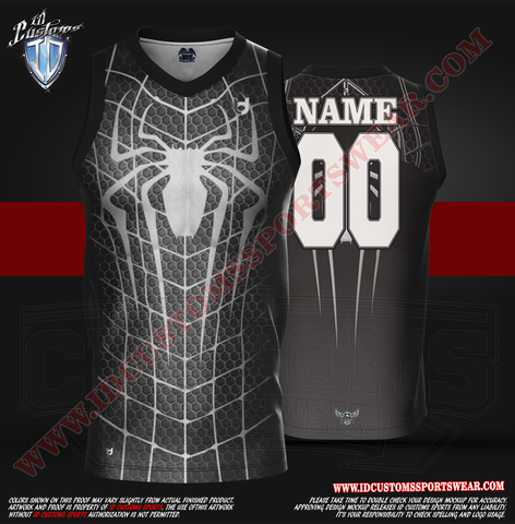 Basketball Full Sublimation Shirts Custom Sports Wear Semi Pro Paintball Custom Sublimated Jersey Semi Pro Paintball Shirt Texas United States ID Custom Sports Wear Pro Paintball Full Custem Sublimated Jersey Basketball Custom Jersey Black Spider