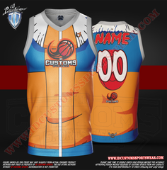 Basketball Full Sublimation Shirts Custom Sports Wear Semi Pro Paintball Custom Sublimated Jersey Semi Pro Paintball Shirt Texas United States ID Custom Sports Wear Pro Paintball Full Custem Sublimated Jersey Basketball Custom Jersey Naruto 1