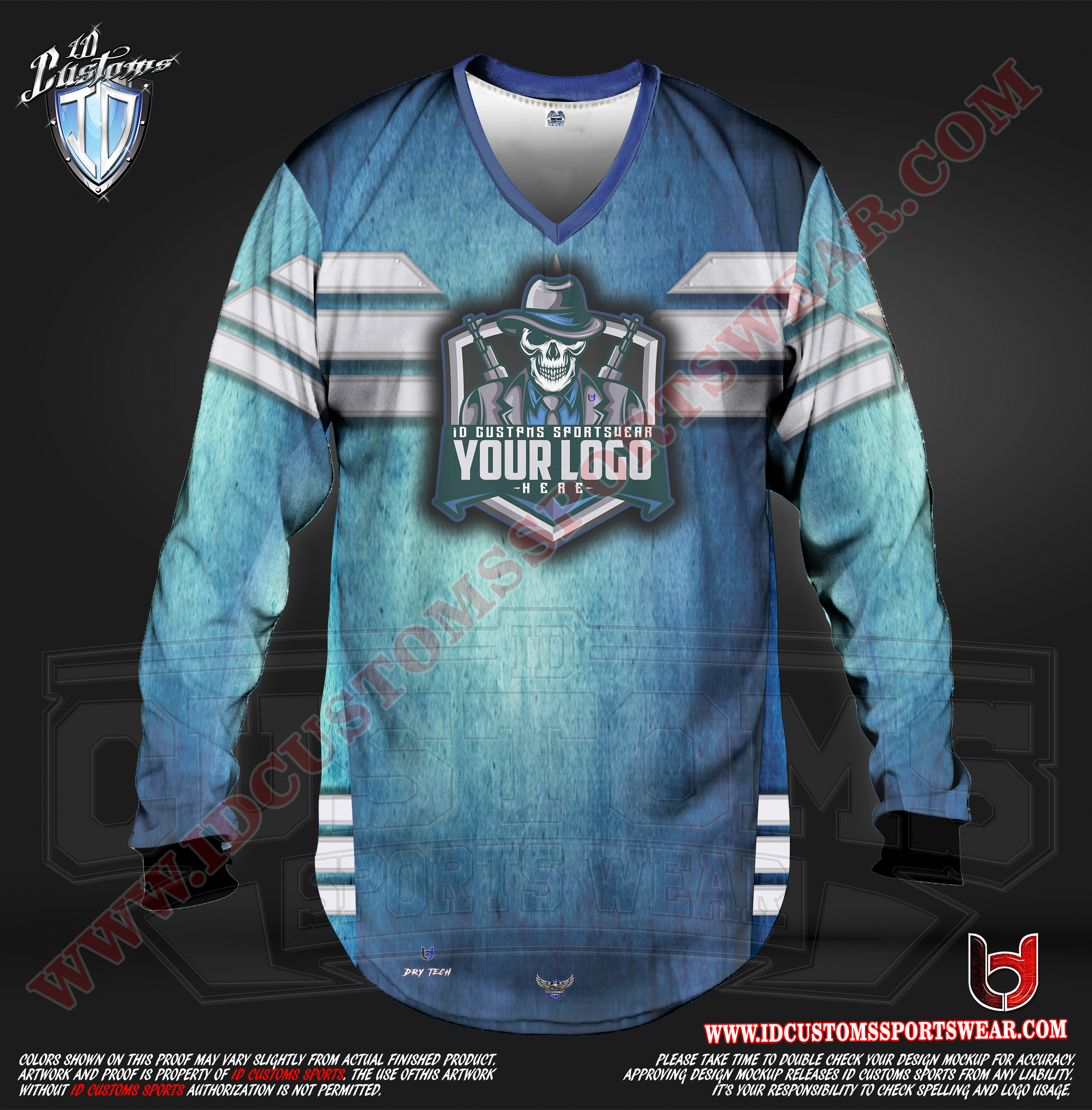 Captain Reg Paintball Shirt – ID Customs SportsWear