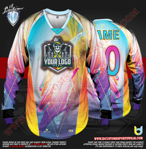 Paintball Jersey Mockup - Free Download Images High Quality PNG, JPG