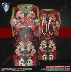 Full Basketball Uniform Package Full Sublimation Shirts Custom Sports Wear Semi Pro Paintball Custom Sublimated Jersey Semi Pro Paintball Shirt Texas United States ID Custom Sports Wear Pro Paintball Full Custem Sublimated Jersey Basketball Custom Jersey Full Basketball Uniform Package Day Of The Dead