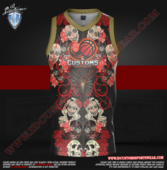 Full Basketball Uniform Package Full Sublimation Shirts Custom Sports Wear Semi Pro Paintball Custom Sublimated Jersey Semi Pro Paintball Shirt Texas United States ID Custom Sports Wear Pro Paintball Full Custem Sublimated Jersey Basketball Custom Jersey Full Basketball Uniform Package Day Of The Dead