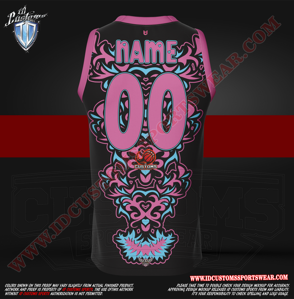 9 Love Me Basketball Custom Jersey – ID Customs SportsWear