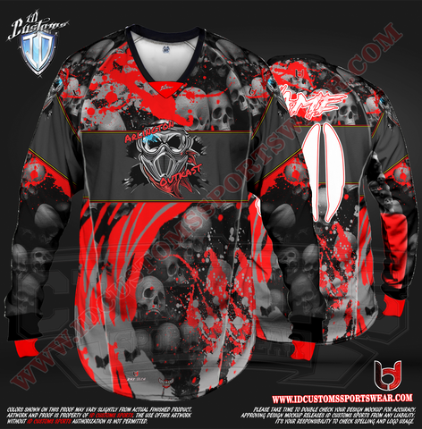 Custom Sports Wear Semi Pro Paintball Custom Sublimated Jersey Semi Pro Paintball Shirt Texas United States ID Custom Sports Wear Pro Paintball Full Custem Sublimated Jersey Reg Paintball Pro Paintball Arlington Outkast