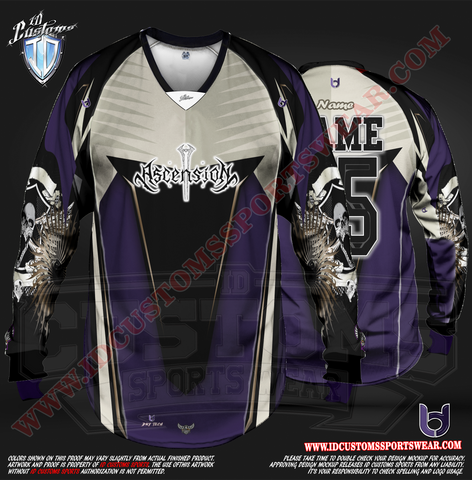 Custom Sports Wear Semi Pro Paintball Custom Sublimated Jersey Semi Pro Paintball Shirt Texas United States ID Custom Sports Wear Pro Paintball Full Custem Sublimated Jersey Reg Paintball Pro Paintball Ascension
