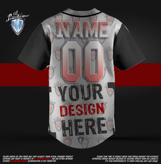 ID Custom Sports Wear Baseball Custem Sublimated Jersey Baisball Shirt Your Design Here