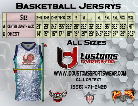 Height Hawks Basketball Custom Jersey