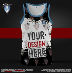 A Men's Tank Top Shirt Your Design Here