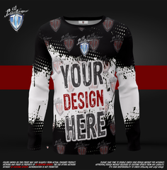 ID Custom Sports Wear Pro Paintball Custem Sublimated Jersey Long Sleeve Shirt