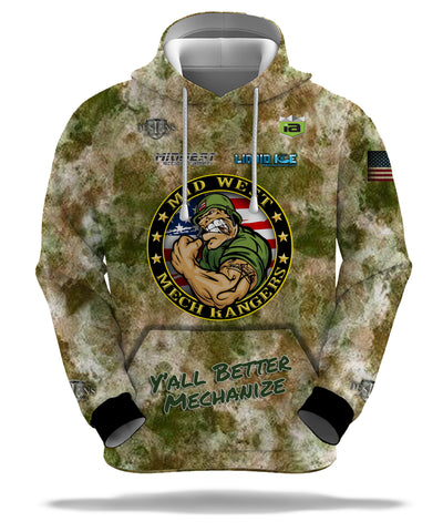 Mid West Mech Rangers Paintball Jersey Hodie