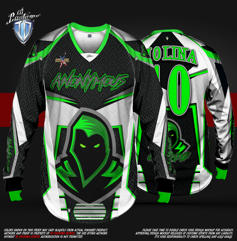 Anonymous 2021 Home Paintball Pro Shirt And Head Band