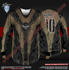 ID Custom Sports Wear Pro Paintball Custom Sublimated Jersey Pro Paintball Shirt 