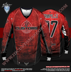 ID Custom Sports Wear Pro Paintball Custom Sublimated Jersey Pro Paintball Shirt 