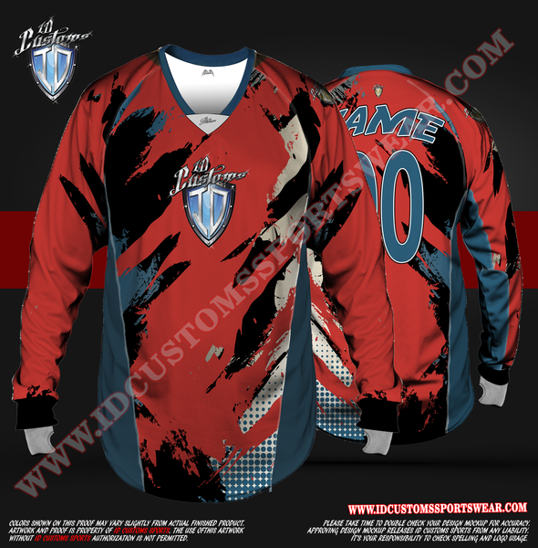 ID Custom Sports Wear Pro Paintball Custom Shirt Sublimated Jersey ID Custom SportsWear Pro Paintball Custom Shirt Sublimated Jersey Pro Paintball Shirt Full Custom Made In The USA