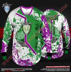 ID Custom Sports Wear Pro Paintball Custom Sublimated Jersey Pro Paintball Shirt 