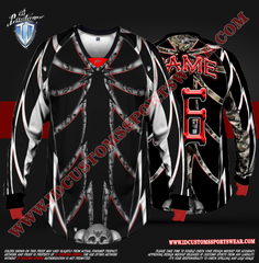 Soul Taker ID Custom Sports Wear Semi Pro Paintball Custom Sublimated Jersey Semi Pro Paintball Shirt Texas United States