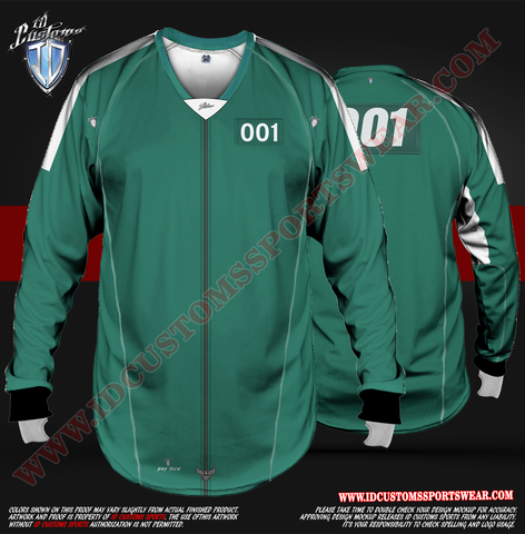 Red Light Green Light  ID Custom Sports Wear Semi Pro Paintball Custom Sublimated Jersey Semi Pro Paintball Shirt Texas United States