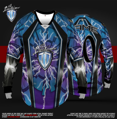 ID Custom Sports Wear Pro Paintball Custom Sublimated Jersey Sshock Wave Paintball Pro Shirt