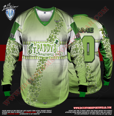 USA ID Custom Sports Wear Semi Pro Paintball Custom Sublimated Jersey Semi Pro Paintball Shirt Texas United States ID Custom Sports Wear Pro Paintball Full Custem Sublimated Jersey Reg Paintball ST Paddys Day