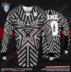 USA ID Custom Sports Wear Semi Pro Paintball Custom Sublimated Jersey Semi Pro Paintball Shirt Texas United States ID Custom Sports Wear Pro Paintball Full Custem Sublimated Jersey Reg Paintball Shirt Star Child