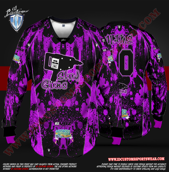 ID Custom Sports Wear Pro Paintball Custom Sublimated Jersey Pro Paintball Shirt 