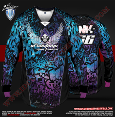 ID Custom Sports Wear Pro Paintball Custom Shirt Sublimated Jersey ID Custom SportsWear Pro Paintball Custom Shirt Sublimated Jersey Pro Paintball Shirt Full Custom Made In The USA